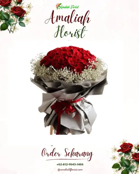 Buket Bunga Akad Nikah Cibinong