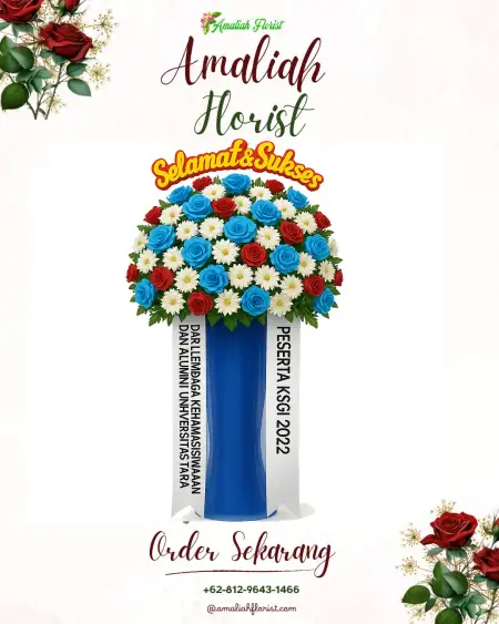 Standing Flowers Akad Nikah Cibinong